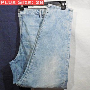 Lane Bryant Size 28R Distressed Jeans